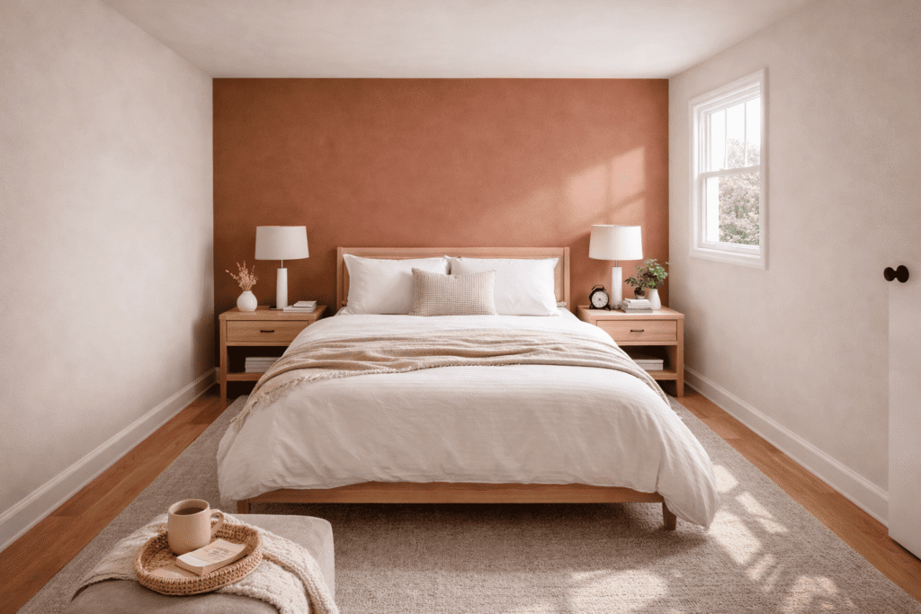 3.4 paredes continuas “protagonistas” en salones y dormitorios