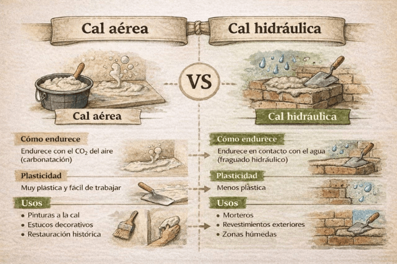 4.3 cuál elegir cal aérea o cal hidráulica