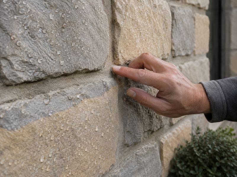 Mantenimiento de una superficie de piedra natural tratada